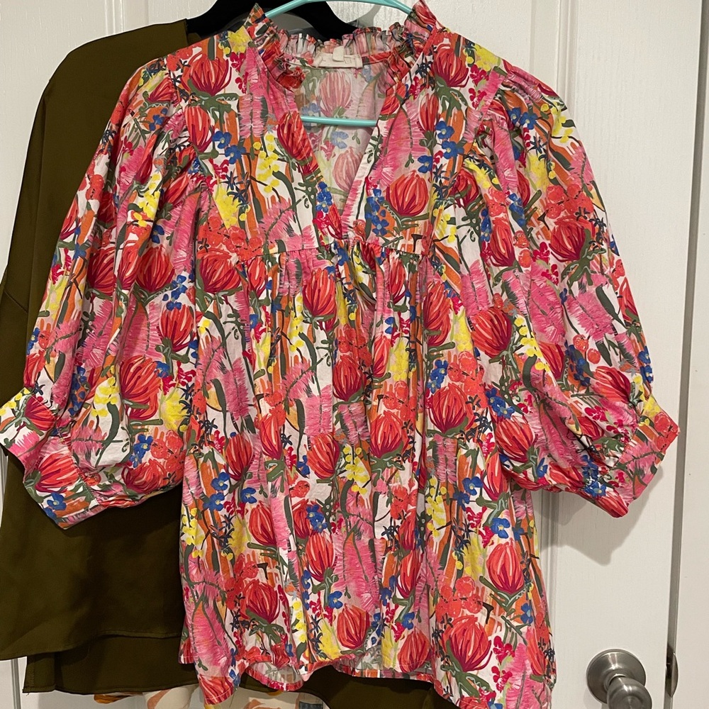 Women’s colorful blouse